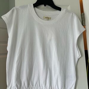 Madewell White Short Sleeve Tee